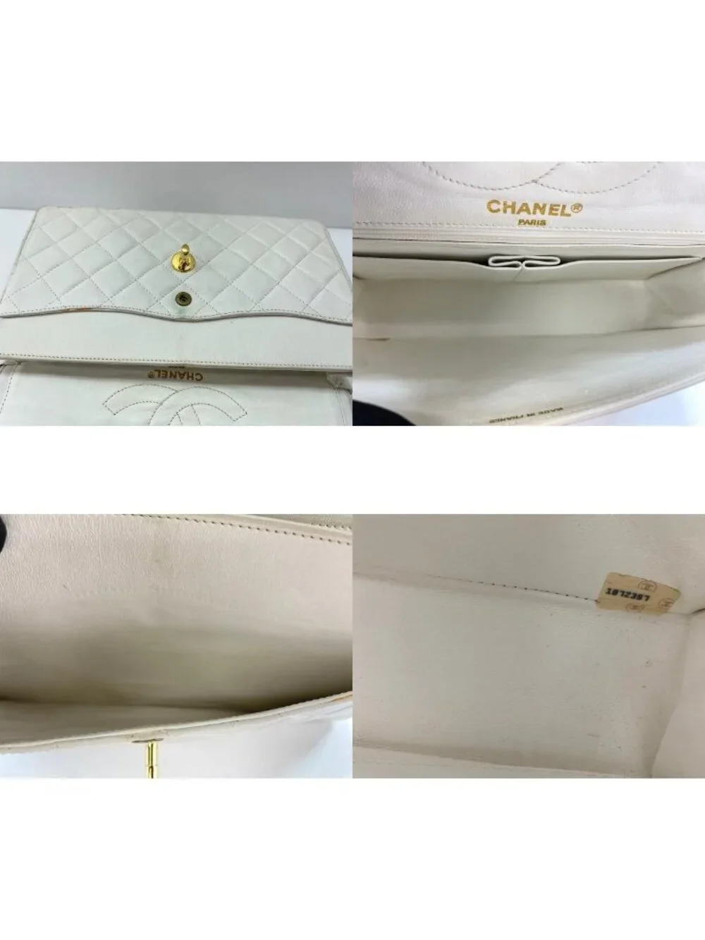 Chanel Shoulder Bag Lambskin Quilted 25
